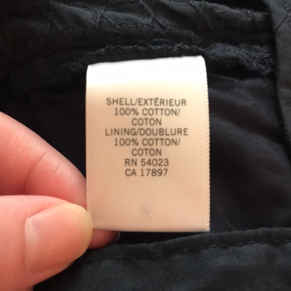 🏷🛍True Navy Eyelet Print Short w/ 3” inseam - Picture 6 of 6